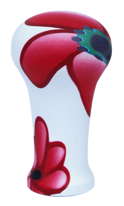 flower handle 58mm tamper